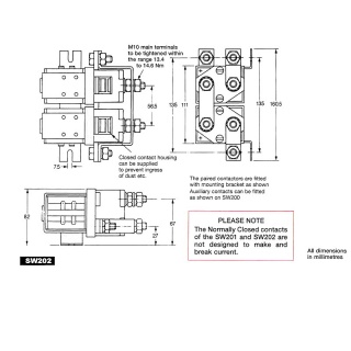 کنتاکتور آلبرایت SW202 - تصویر 3