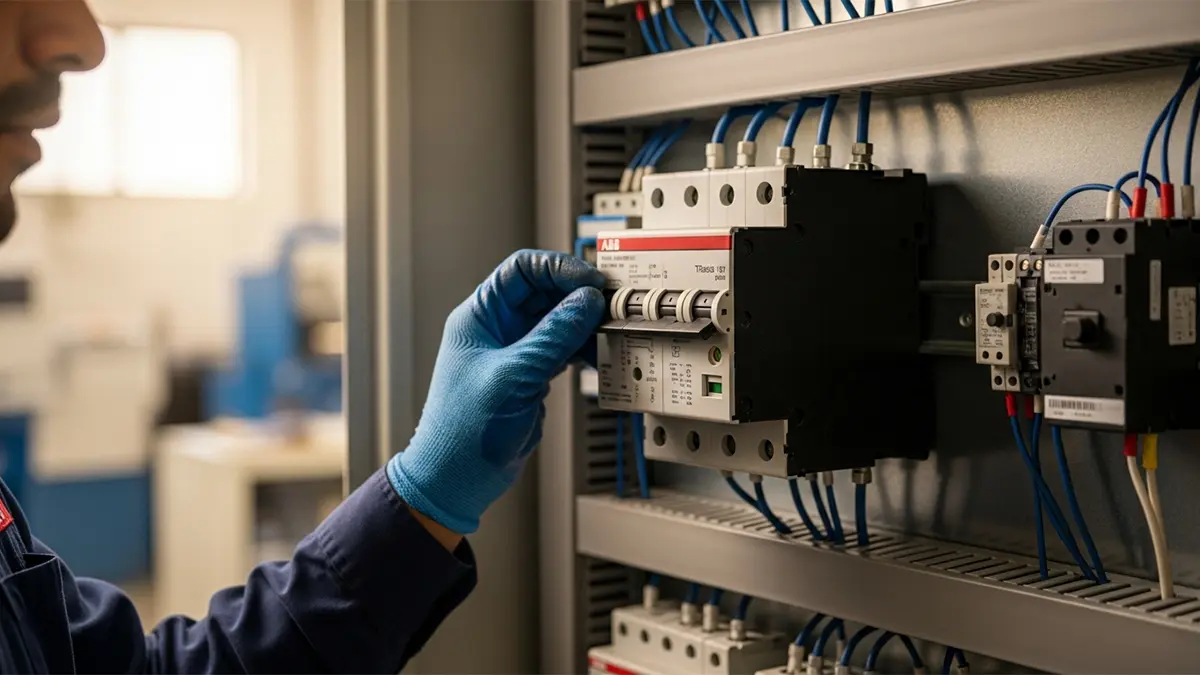 تنظیمات کلید اتوماتیک ABB